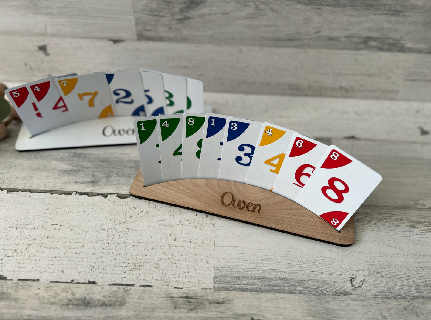 Personalized Playing Card Holder Family Game Night