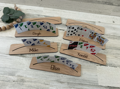Personalized Playing Card Holder Family Game Night