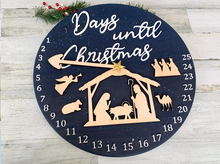 Load image into Gallery viewer, Christmas Nativity Countdown Clock
