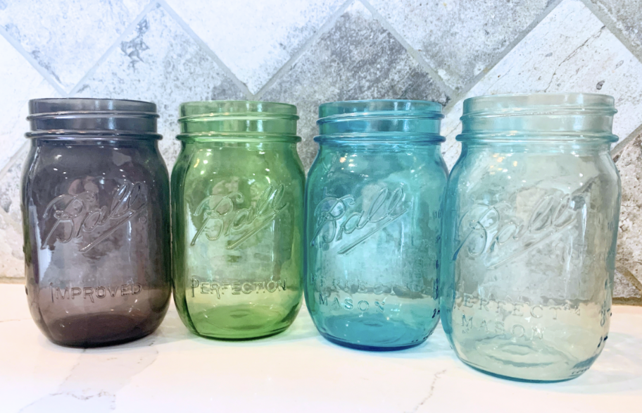Rustic Mason Jar Vase Holder Centerpiece