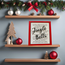 Load image into Gallery viewer, Jingle Bells Lyric Sign
