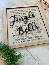 Load image into Gallery viewer, Jingle Bells Lyric Sign
