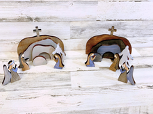 Load image into Gallery viewer, Easter Scene Wooden Decor
