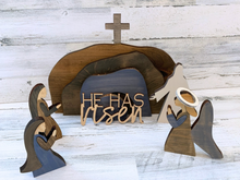 Load image into Gallery viewer, Easter Scene Wooden Decor
