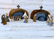 Load image into Gallery viewer, Easter Scene Wooden Decor
