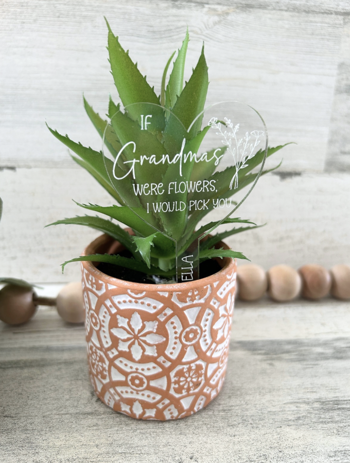 Personalized Plant Stake