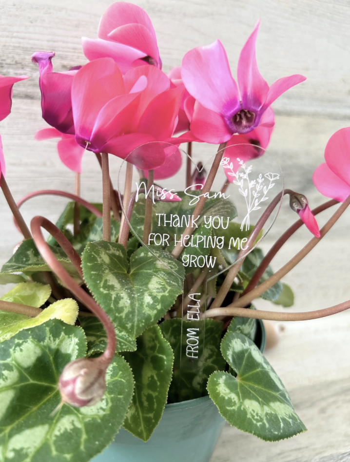 Personalized Plant Stake