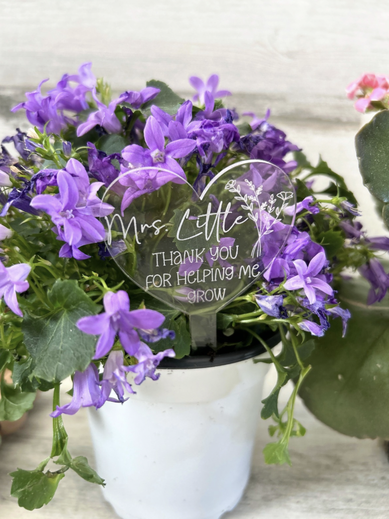 Personalized Plant Stake