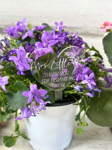 Personalized Acrylic Plant Stake