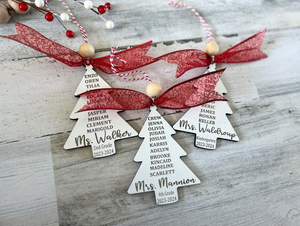 Teacher Tree Ornament