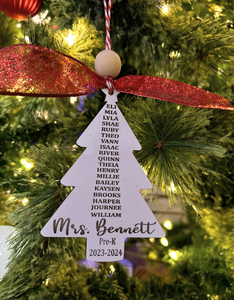 Teacher Tree Ornament