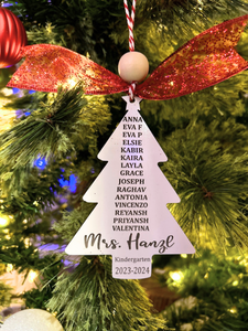 Teacher Tree Ornament