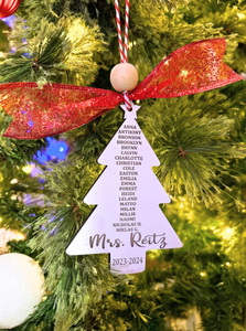 Teacher Tree Ornament