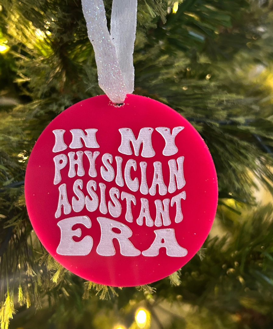 Personalized PA Ornament | Physician Assistant / Associate Gift