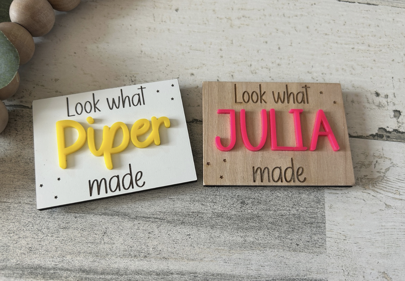 Look what I made magnet