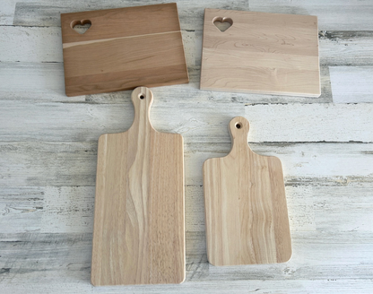 Personalized Handwritten Recipe Cutting Board