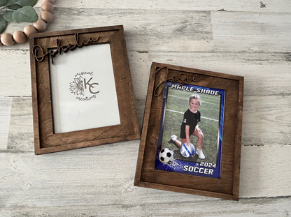 Personalized 3D Name Photo Frame