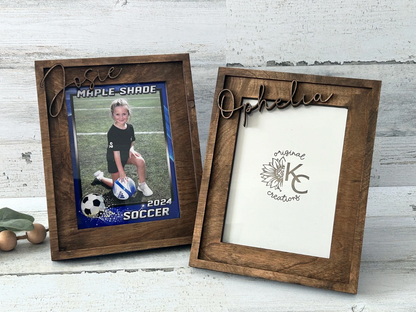 Personalized 3D Name Photo Frame