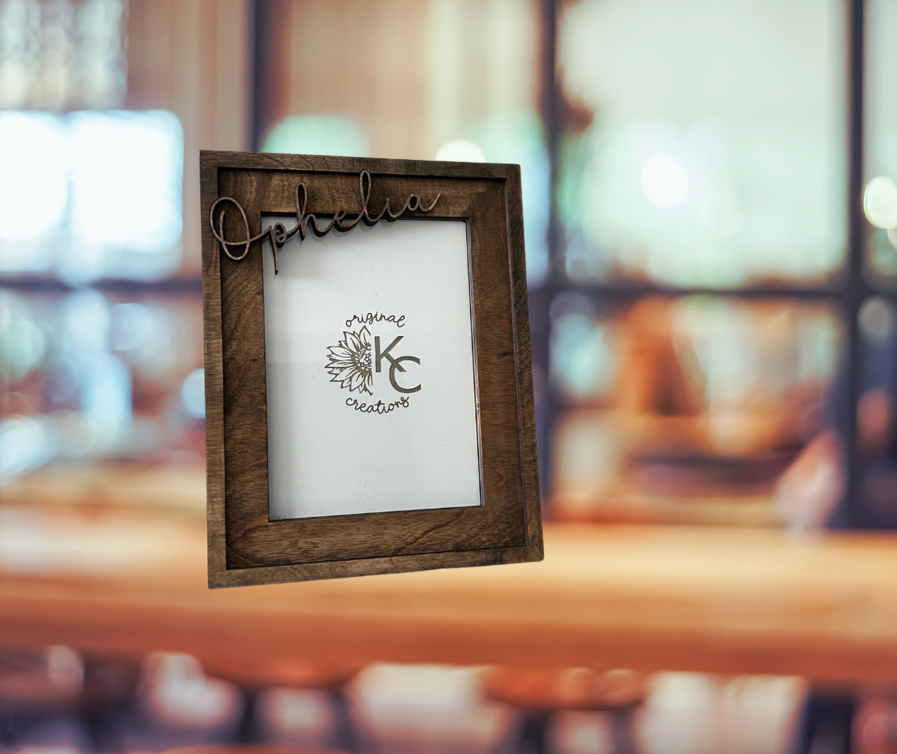Personalized 3D Name Photo Frame