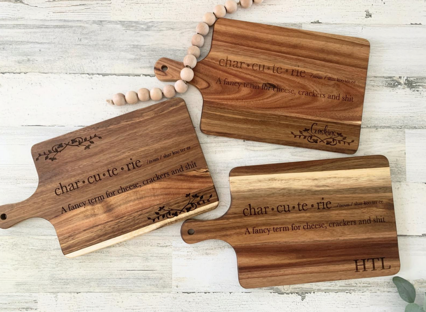 Funny Charcuterie Board Set