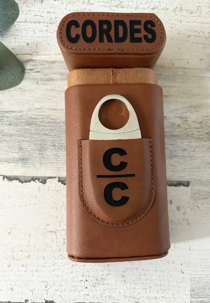 Personalized Cigar Case