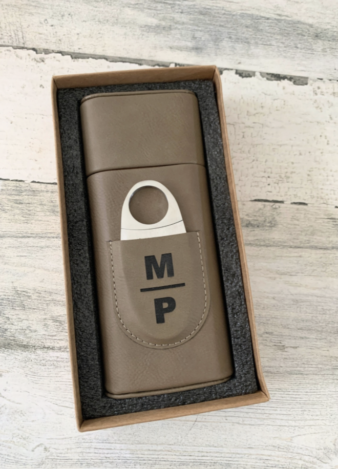 Personalized Cigar Case