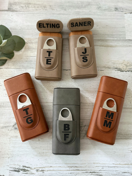 Personalized Cigar Case