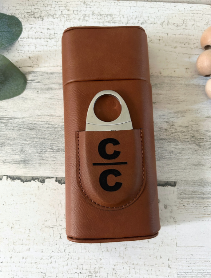 Personalized Cigar Case