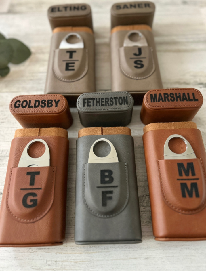 Personalized Cigar Case