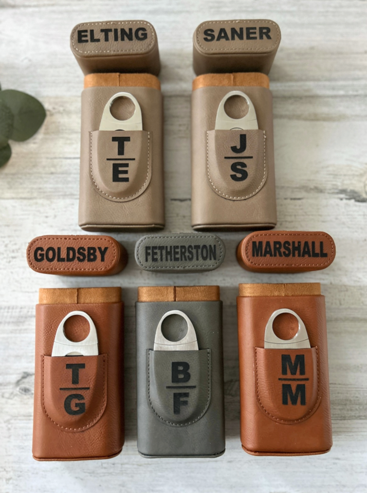 Personalized Cigar Case