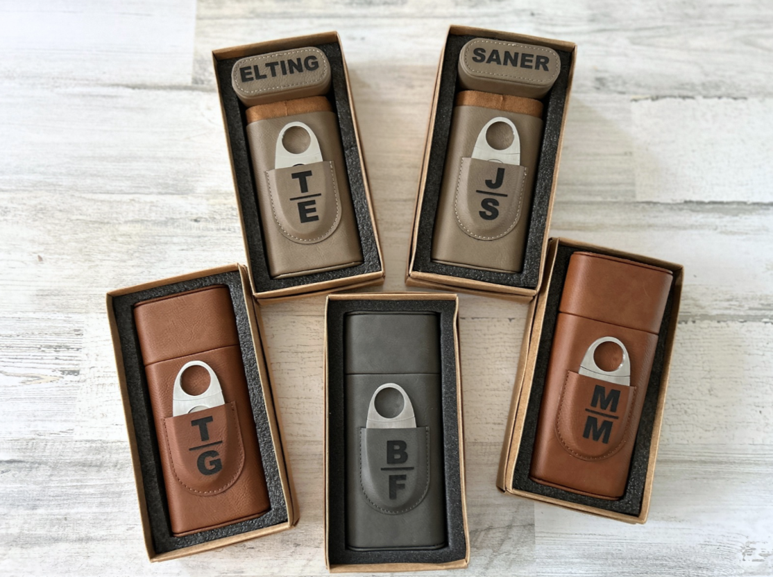 Personalized Cigar Case