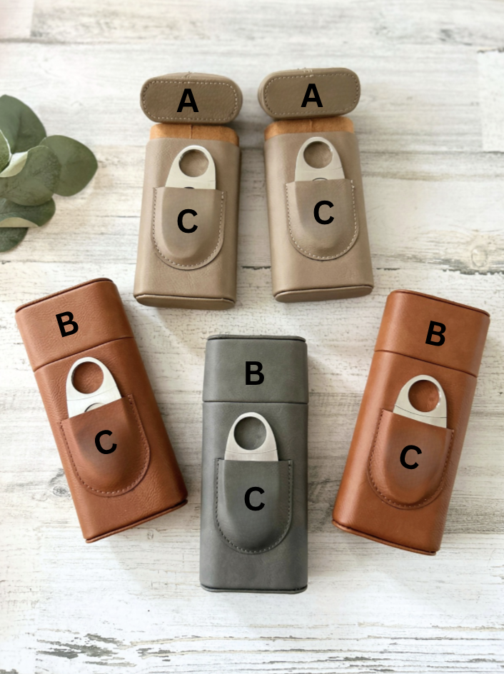 Personalized Cigar Case