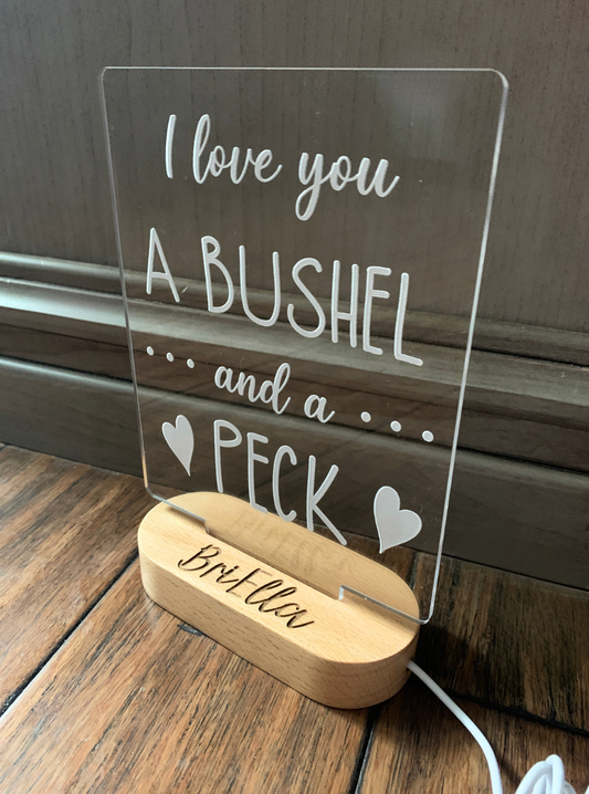Bushel and a Peck Color Changing Night Light