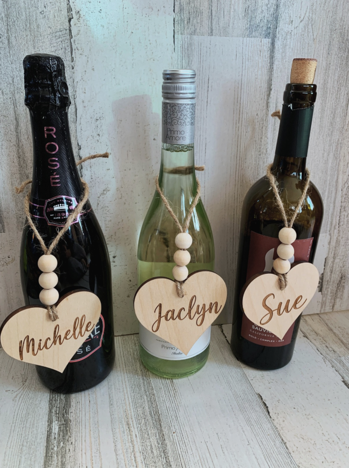 Personalized Heart Tag