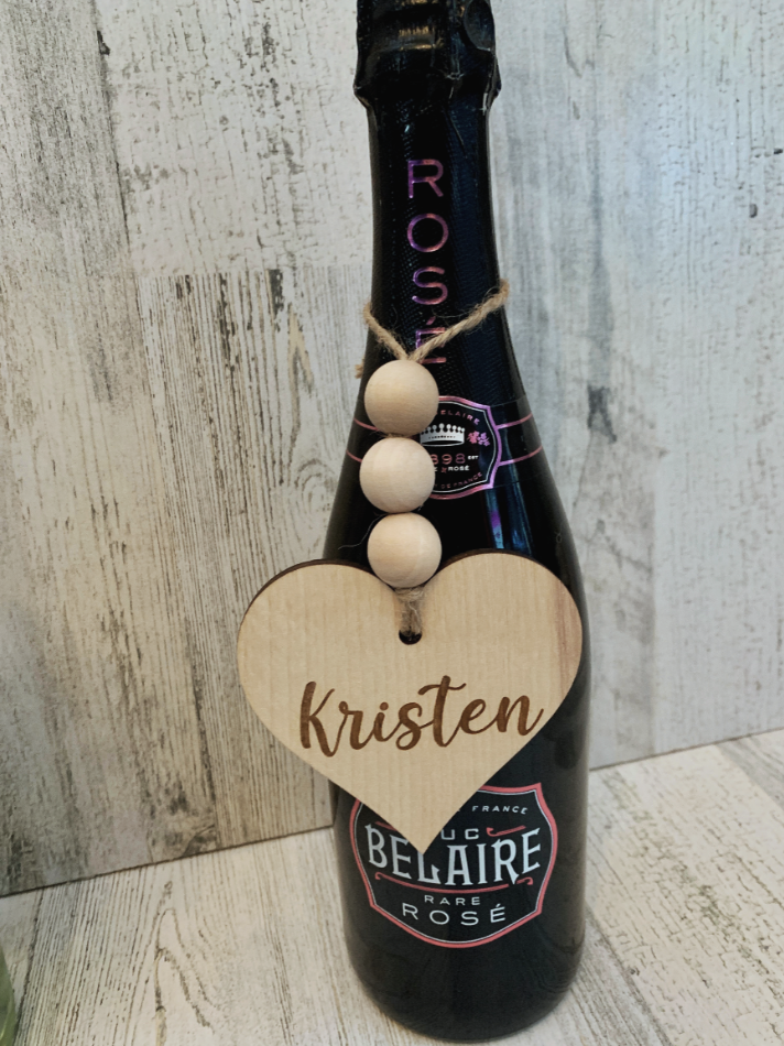 Personalized Heart Tag