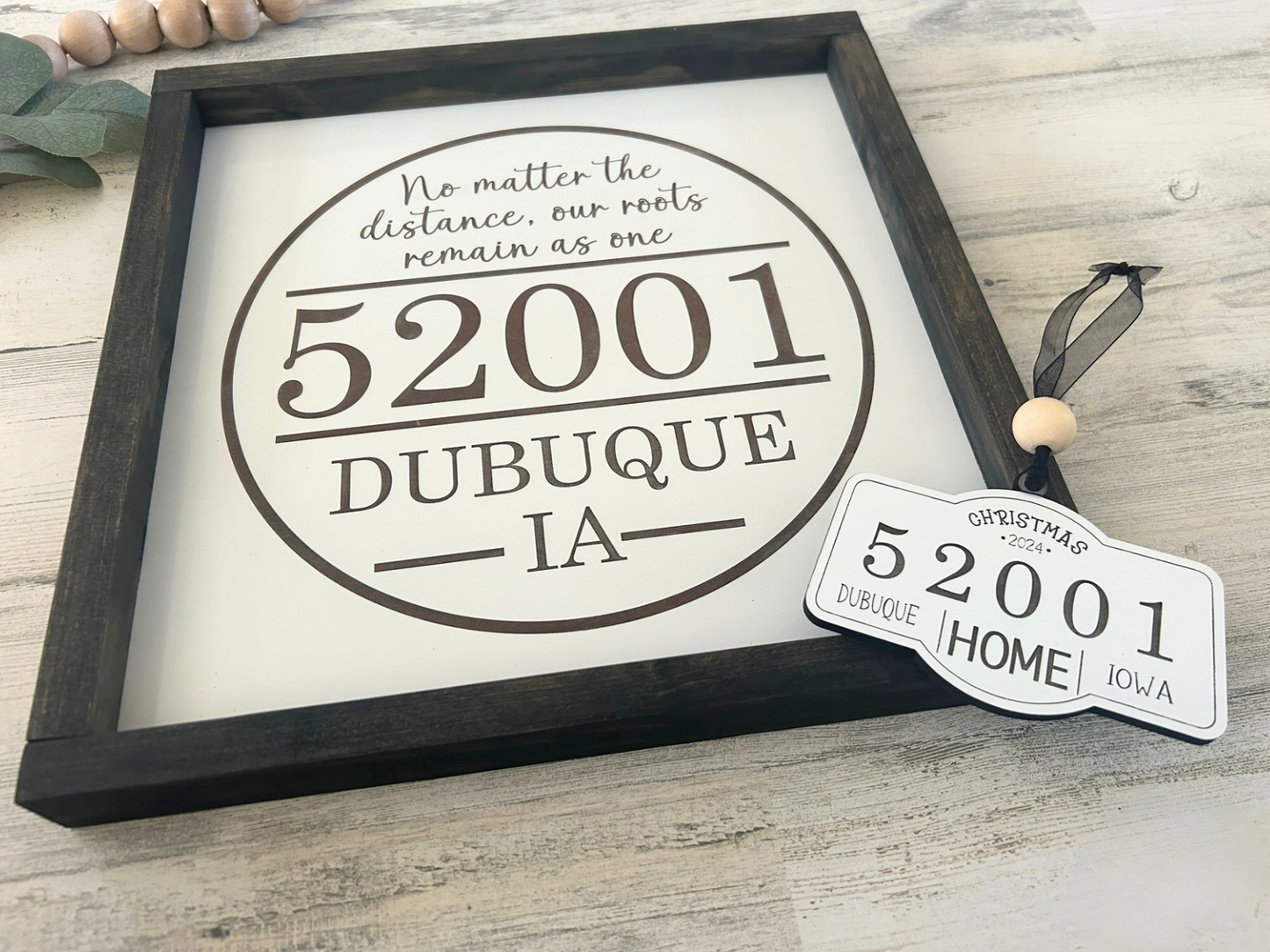 Personalized Zip Code Sign