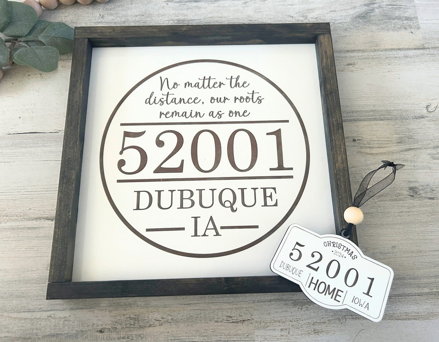 Zip Code Ornament