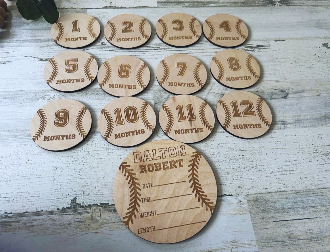Baseball Milestone Markers