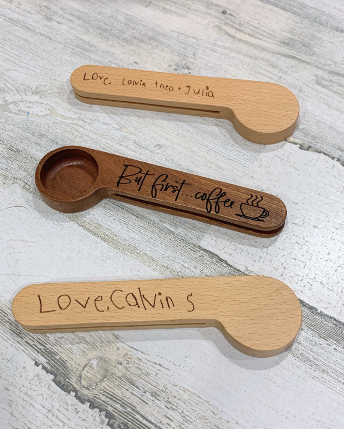 Personalized Coffee Scoop