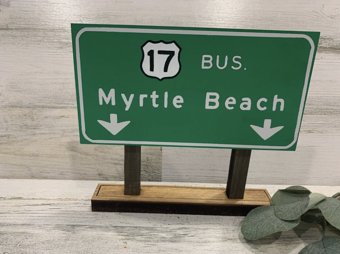 Custom Exit Sign
