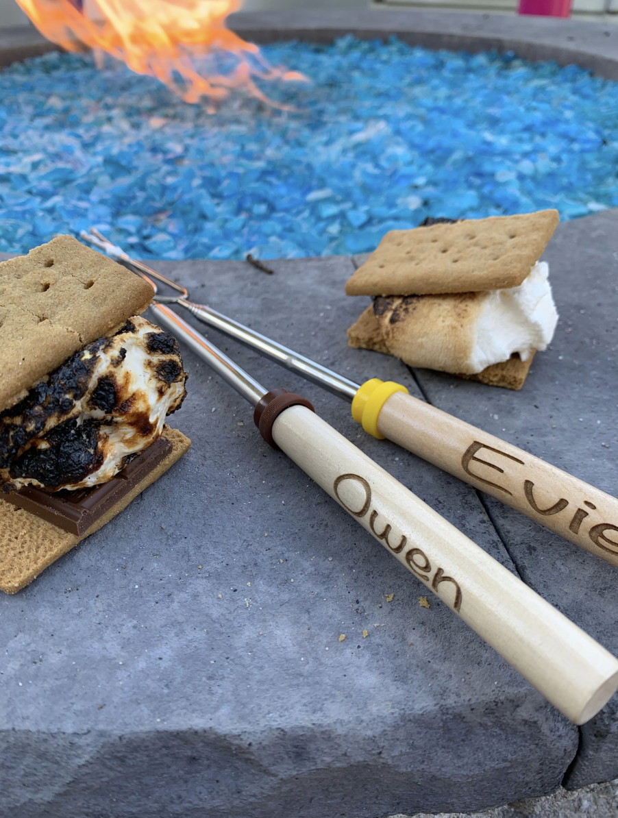 Personalized S'mores Roasting Stick
