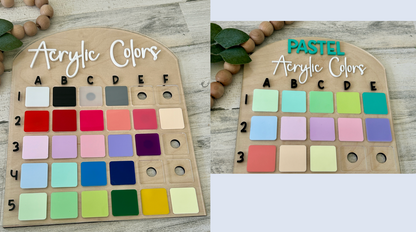 Personalized Rainbow Post-It Note & Pen Holder
