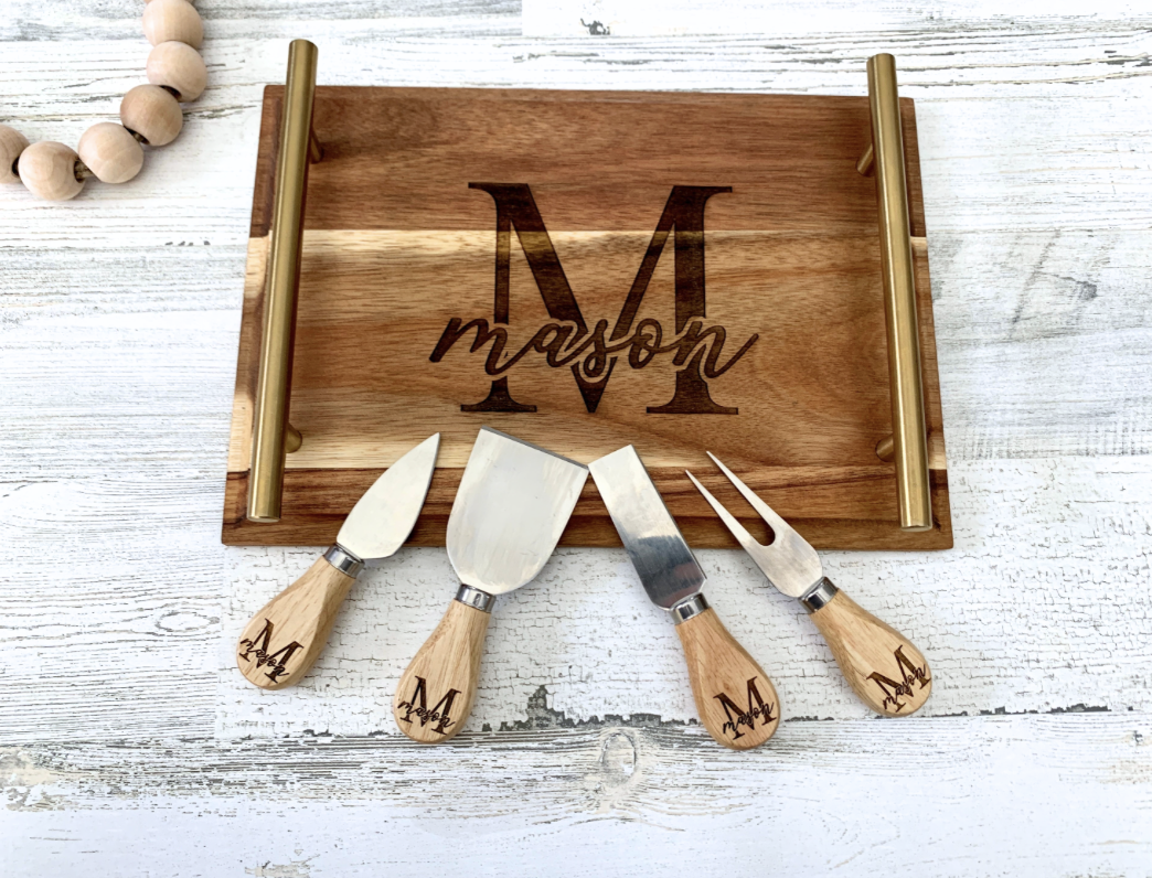 Custom Engraved Charcuterie Board