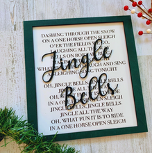 Load image into Gallery viewer, Merry Christmas Buffalo Plaid Sign

