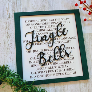 Merry Christmas Buffalo Plaid Sign