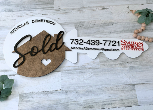 "SOLD" Realtor Photo Prop