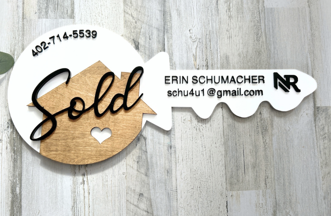 "SOLD" Realtor Photo Prop