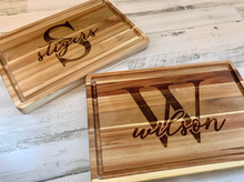 Load image into Gallery viewer, Large Custom Engraved Cutting Board
