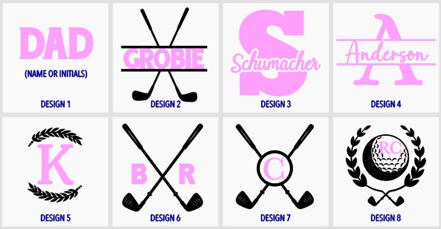 Personalized Golf Divot and Ball Marker Set