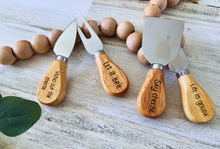 Load image into Gallery viewer, Customized Cheese Knife Set
